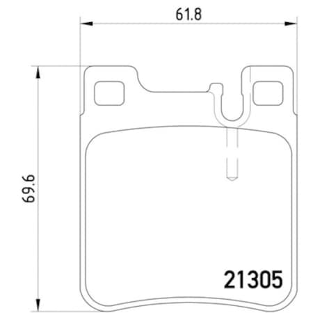 Pagid Brakes Disc Brake Pad, 355007581 355007581